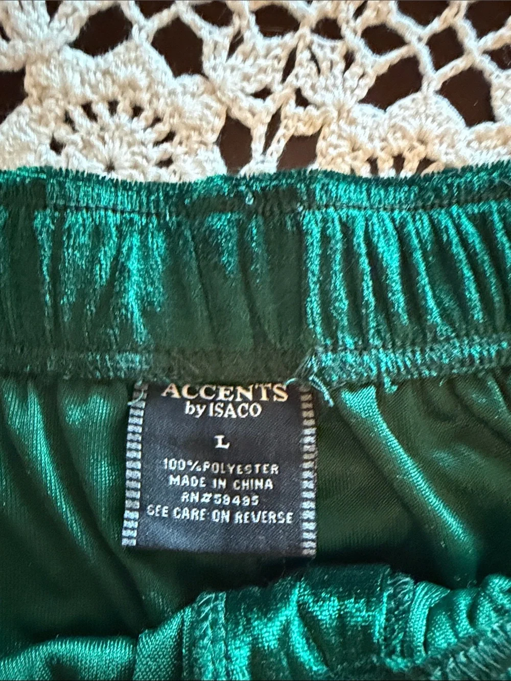 Green Velvet Moose Appliqué Men’s Boxers